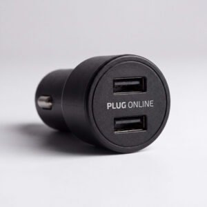 Car Charger, Dual Port Forty Watt