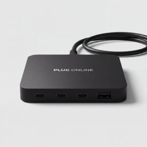 One Hundred Watt Desktop Charger, Four Port