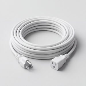 Single Socket Lead, Five Metre