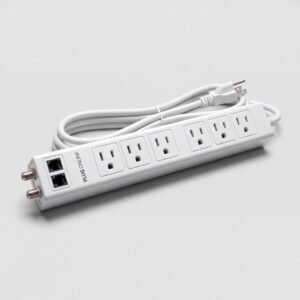 Surge Bar With Coax and Line Protection