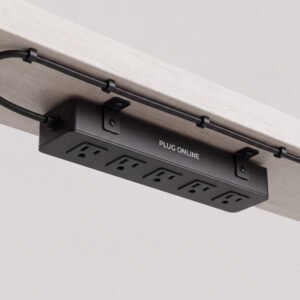 Under-Desk Mount Strip, Six Way
